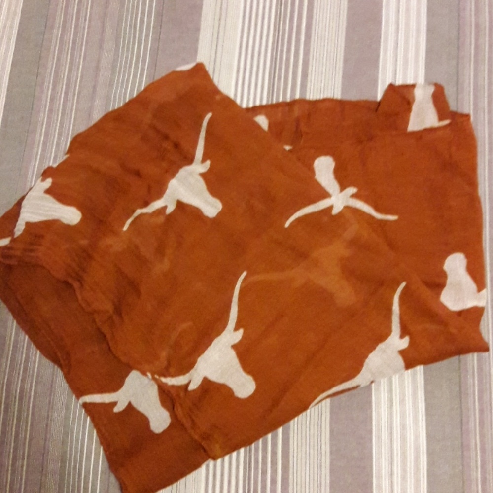 U Texas Longhorns Larger Sized Scarf